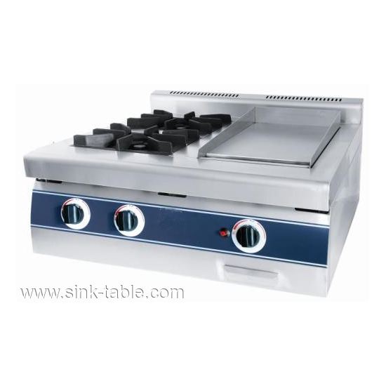 2-burn Gas Range with Gas
