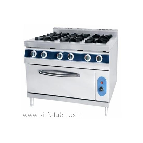 Gas Range with Electric Oven