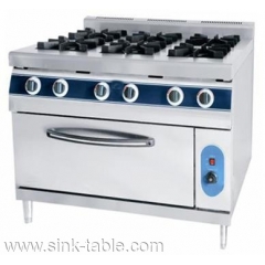 Gas Range with Electric Oven